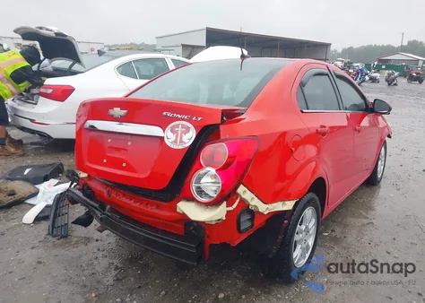 2012 Chevrolet Sonic 2Lt from USA, damaged, VIN 1G1JC5SH4C4160545